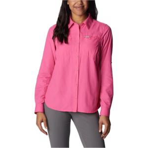 imageColumbia Womens Silver Ridge 30 Long SleeveWild Geranium