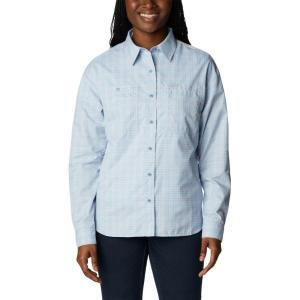 imageColumbia Womens Silver Ridge Utility Patterned Long Sleeve ShirtPurple TintPeak Plaid