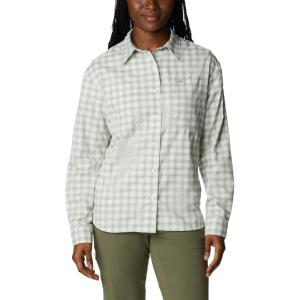 imageColumbia Womens Silver Ridge Utility Patterned Long Sleeve ShirtWhitePeak Plaid