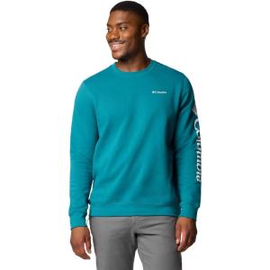 imageColumbia Womens Trek Graphic CrewRiver BlueCsc Sleeve Logo