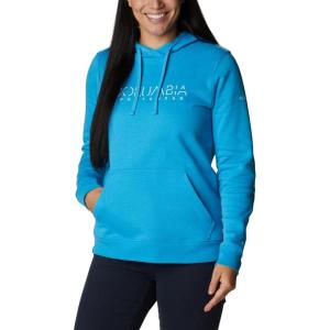 imageColumbia Womens Trek Graphic HoodieBlue ChillColumbia Stencil