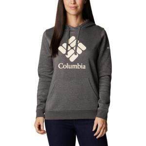 imageColumbia Womens Trek Graphic HoodieCharcoal HeatherStacked Gem