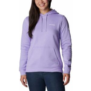 imageColumbia Womens Trek Graphic HoodieFrosted PurpleWhite Logo
