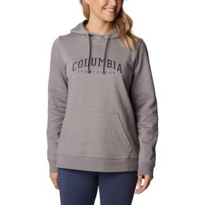 imageColumbia Womens Trek Graphic HoodieLight Grey HeatherCsc Collegiate