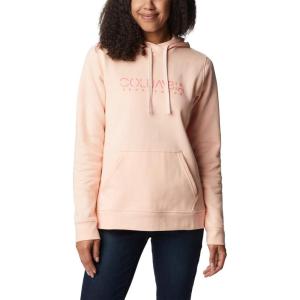 imageColumbia Womens Trek Graphic HoodiePeach BlossomColumbia Stencil