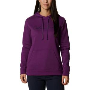 imageColumbia Womens Trek Graphic HoodiePlumScript Logo