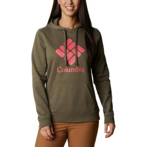 imageColumbia Womens Trek Graphic HoodieStone GreenStacked Gem