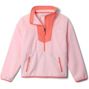 imageColumbia unisexchild Sequoia Grove Half Zip FleeceSatin PinkHot Coral