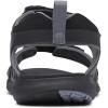 imageColumbia Mens 2 Strap Sport SandalBlackTitanium Grey Steel
