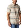 imageColumbia Mens Big ampamp Tall Rapid Rivers Novelty Short SleeveAncient Fossil Scattered Stripe