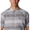 imageColumbia Mens Big ampamp Tall Rapid Rivers Novelty Short SleeveColumbia Grey Scattered Stripe