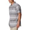 imageColumbia Mens Big ampamp Tall Rapid Rivers Novelty Short SleeveColumbia Grey Scattered Stripe
