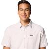 imageColumbia Mens Big ampamp Tall Rapid Rivers Novelty Short SleeveDark Stone Diamond Dobby Chambray