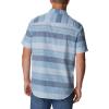 imageColumbia Mens Big ampamp Tall Rapid Rivers Novelty Short SleeveJet Stream Scattered Stripe