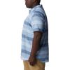 imageColumbia Mens Big ampamp Tall Rapid Rivers Novelty Short SleeveJet Stream Scattered Stripe