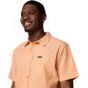 imageColumbia Mens Big ampamp Tall Rapid Rivers Novelty Short SleeveKoi Diamond Dobby Chambray