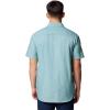 imageColumbia Mens Big ampamp Tall Rapid Rivers Novelty Short SleeveRiver Blue Diamond Dobby Chambray