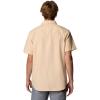 imageColumbia Mens Big ampamp Tall Rapid Rivers Novelty Short SleeveSand Dune Diamond Dobby Chambray