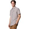 imageColumbia Mens Big ampamp Tall Rapid Rivers Novelty Short SleeveStone Green Diamond Dobby Chambray