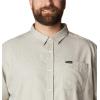 imageColumbia Mens Big ampamp Tall Rapid Rivers Novelty Short SleeveStone GreenSavory