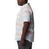 imageColumbia Mens Big ampamp Tall Rapid Rivers Novelty Short SleeveWhite Scattered Stripe