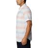 imageColumbia Mens Big ampamp Tall Rapid Rivers Novelty Short SleeveWhite Scattered Stripe