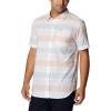 imageColumbia Mens Big ampamp Tall Rapid Rivers Novelty Short SleeveWhite Scattered Stripe
