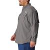 imageColumbia Mens Discontinued PFG Bahama II Long Sleeve ShirtCity Grey