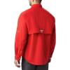imageColumbia Mens Discontinued PFG Bahama II Long Sleeve ShirtRed Spark