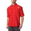 imageColumbia Mens Discontinued PFG Bahama II Long Sleeve ShirtRed Spark