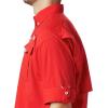 imageColumbia Mens Discontinued PFG Bahama II Long Sleeve ShirtRed Spark