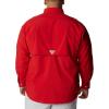 imageColumbia Mens Discontinued PFG Bahama II Long Sleeve ShirtRed Spark
