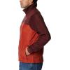 imageColumbia Mens Discontinued Steens Mountain Full Zip 20ElderberryWarp Red