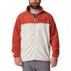imageColumbia Mens Discontinued Steens Mountain Full Zip 20Warp RedDark Stone