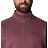 imageColumbia Mens Hart Mountain Ii Half ZipLight Raisin Heather