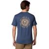 imageColumbia Mens Kwick Hike Back Graphic Short Sleeve TeeCollegiate Navy HeatherPlanet Watch