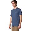 imageColumbia Mens Kwick Hike Back Graphic Short Sleeve TeeCollegiate Navy HeatherPlanet Watch