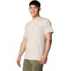 imageColumbia Mens Kwick Hike Back Graphic Short Sleeve TeeDark Stone HeatherPlanet Watch