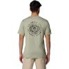 imageColumbia Mens Kwick Hike Back Graphic Short Sleeve TeeSafari HeatherPlanet Watch