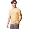imageColumbia Mens Kwick Hike Graphic Short Sleeve TeeSand Dune HeatherPeaked Lifestyle