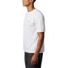 imageColumbia Mens Meeker Peak Short Sleeve CrewWhite