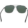 imageColumbia Mens Mist Trail Pilot SunglassesMatte BlackBlue Mirror Lens