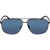 imageColumbia Mens Mist Trail Pilot SunglassesMatte BlackBlue Mirror Lens