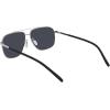 imageColumbia Mens Mist Trail Pilot SunglassesShiny GunmetalSilver Mirror Lens