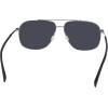imageColumbia Mens Mist Trail Pilot SunglassesShiny GunmetalSilver Mirror Lens
