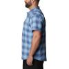 imageColumbia Mens Newton Ridge Plaid Short SleeveJet Stream Soft Ombre