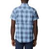 imageColumbia Mens Newton Ridge Plaid Short SleeveJet Stream Soft Ombre
