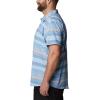imageColumbia Mens Newton Ridge Plaid Short SleeveJet Stream Striped Sunset