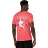 imageColumbia Mens PFG Graphic TShirtSunset RedVolante