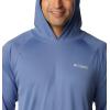 imageColumbia Mens PFG Terminal Tackle HoodieBluebellCool Grey Logo